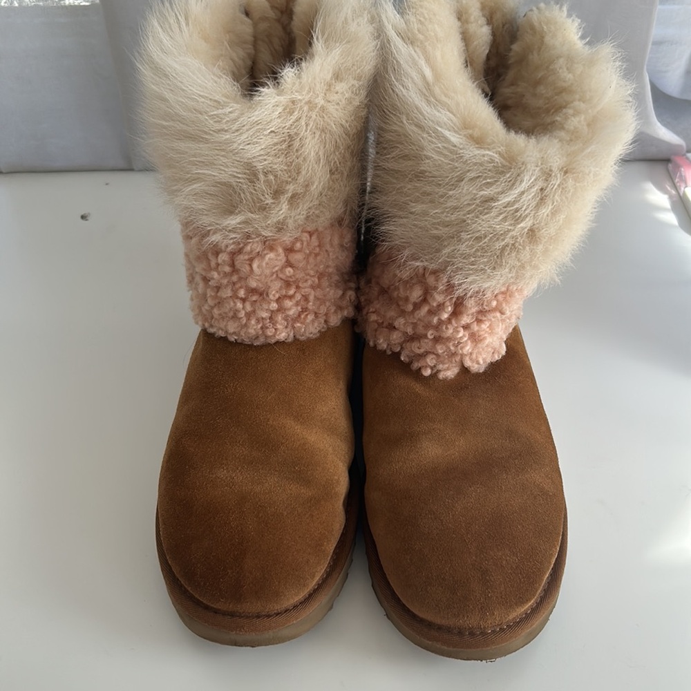 Ugg Patterned Fur Boot - image 3